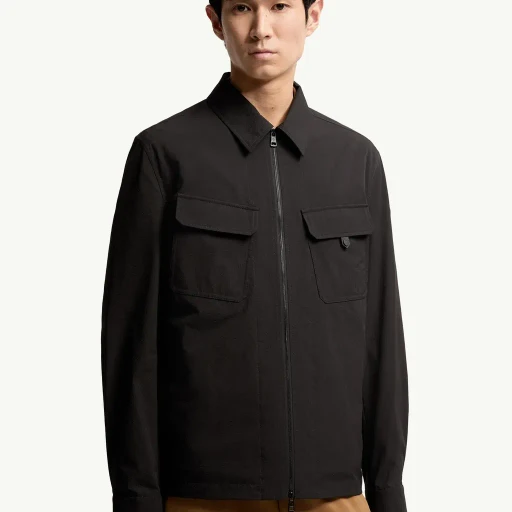 Seersucker Shirt Jacket