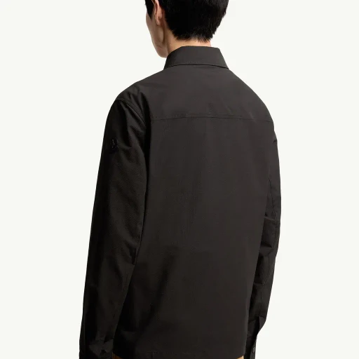 Seersucker Shirt Jacket