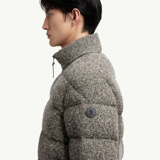 Agde Wool Blend Short Down Jacket