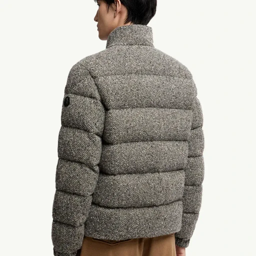 Agde Wool Blend Short Down Jacket