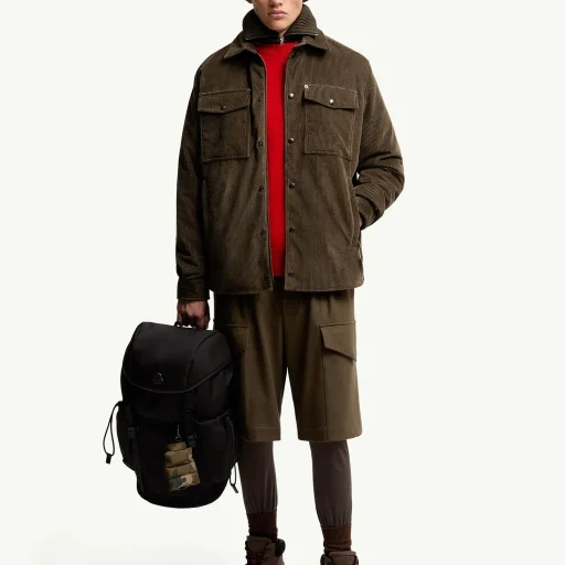 Ambroisie Corduroy Down Shirt Jacket