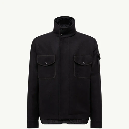 Avoine Wool Short Down Jacket