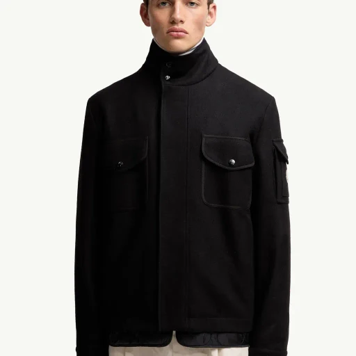 Avoine Wool Short Down Jacket