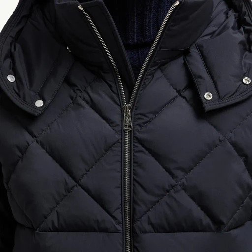 Cecaud Hooded Short Down Jacket