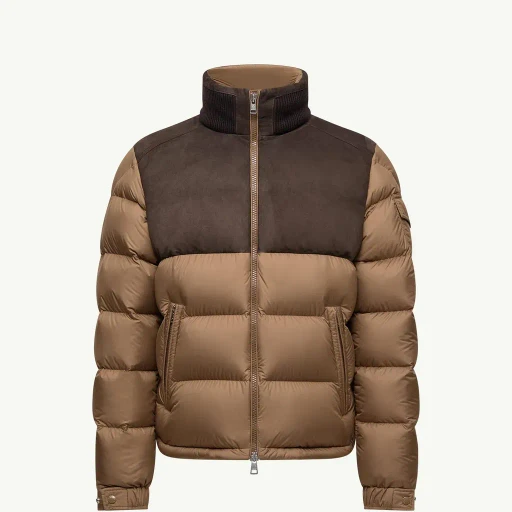 Cheverny Suede Short Down Jacket