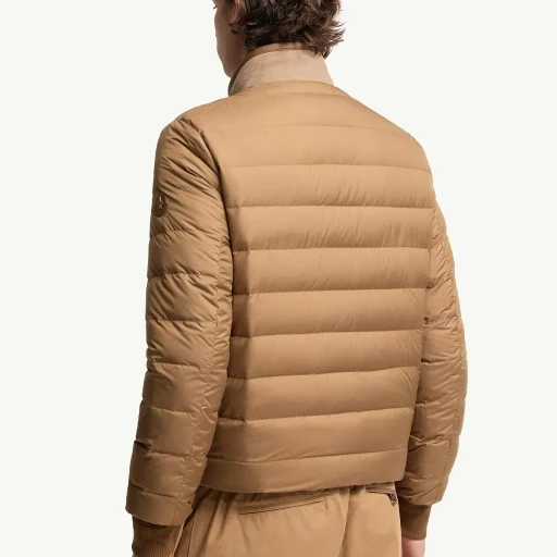 Crachin Reversible Shearling & Nappa Short Down Jacket