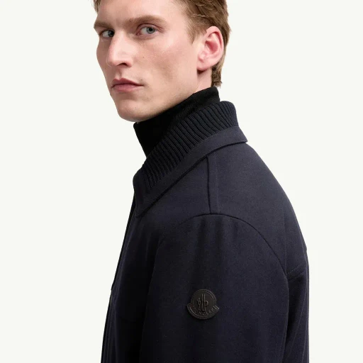 Emilion Wool Blend Shirt Jacket