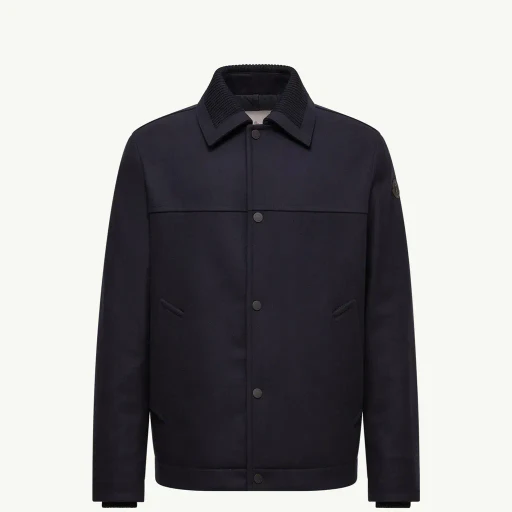 Emilion Wool Blend Shirt Jacket