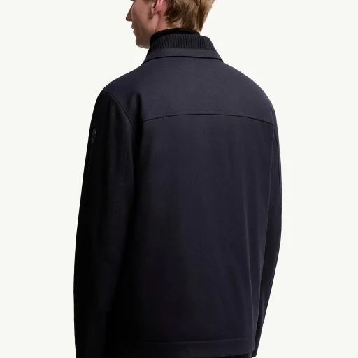 Emilion Wool Blend Shirt Jacket