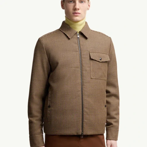 Escaut Wool Down Shirt Jacket