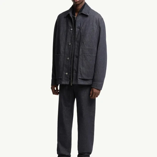 Forets 3-In-1 Denim Down Shirt Jacket