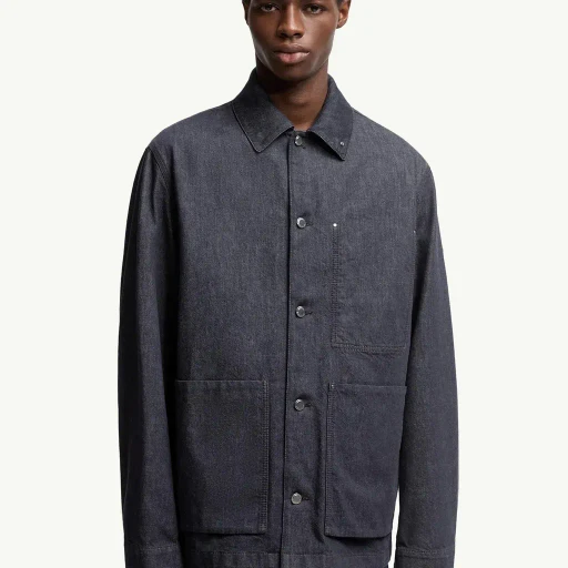 Forets 3-In-1 Denim Down Shirt Jacket