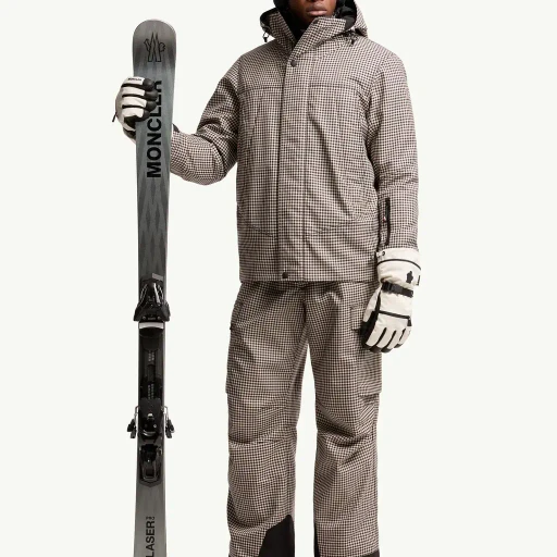 Ettal Wool Hooded Insulated Ski Jacket