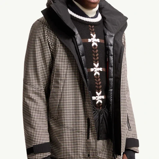 Ettal Wool Hooded Insulated Ski Jacket