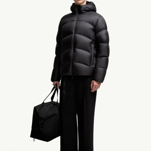 Fulcran Hooded Short Down Jacket