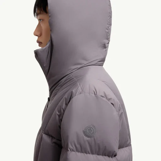 Fusain Hooded Short Down Jacket