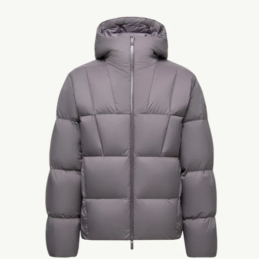 Fusain Hooded Short Down Jacket