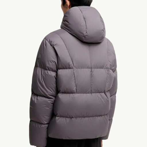 Fusain Hooded Short Down Jacket