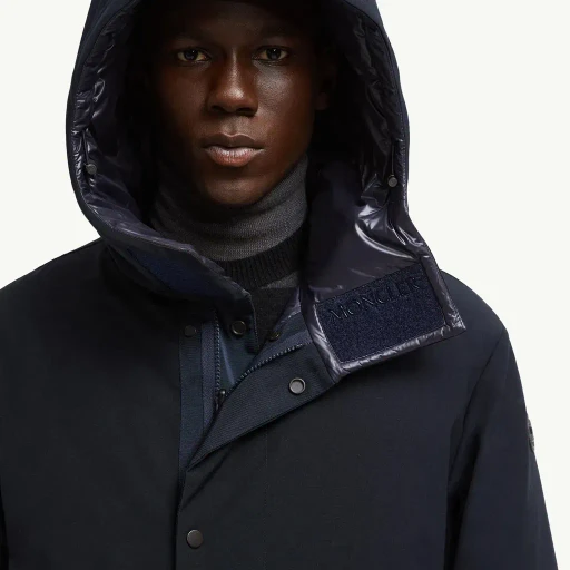 Fowey Reversible Hooded Mid-Length Down Jacket