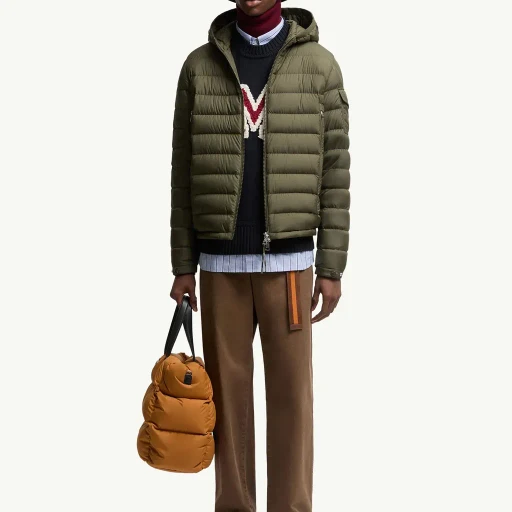 Galion Hooded Short Down Jacket