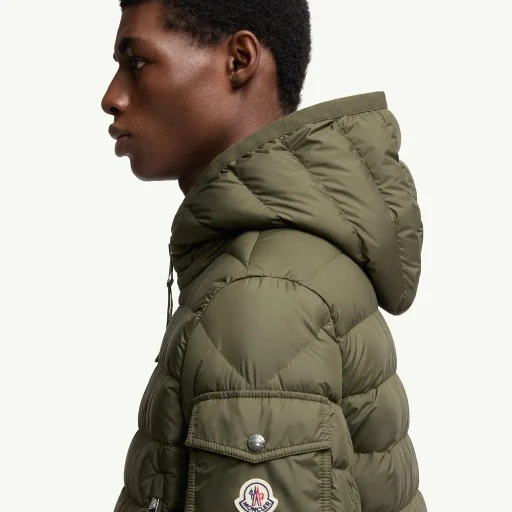 Galion Hooded Short Down Jacket