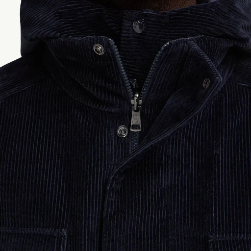 Greselin Reversible Corduroy Short Down Jacket