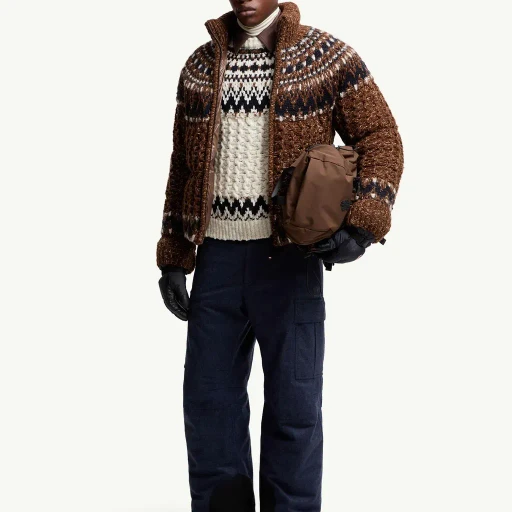 Indren Wool Blend Down Jacket