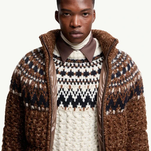 Indren Wool Blend Down Jacket
