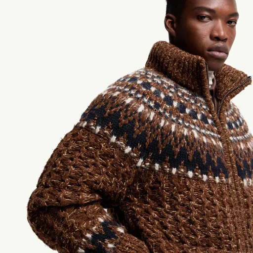 Indren Wool Blend Down Jacket