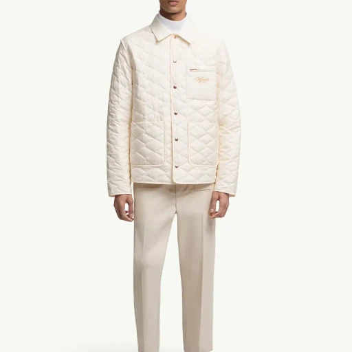 Kastos Diamond-Quilted Down Shirt Jacket