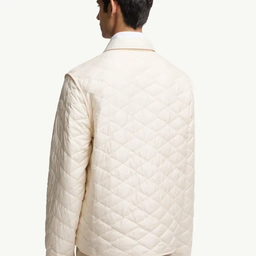 Kastos Diamond-Quilted Down Shirt Jacket