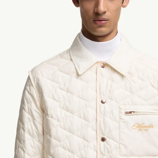 Kastos Diamond-Quilted Down Shirt Jacket