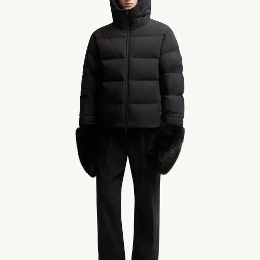 Languedoc Hooded Short Down Jacket