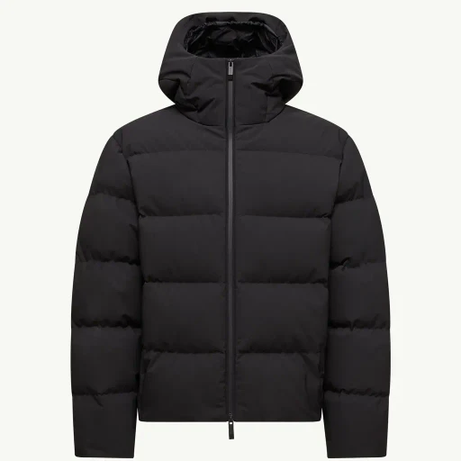 Languedoc Hooded Short Down Jacket