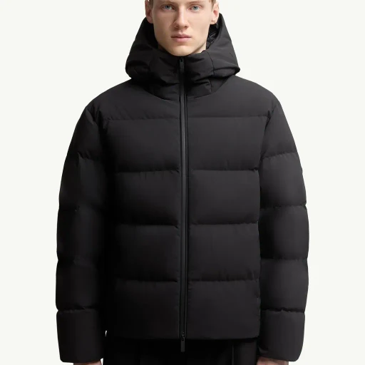 Languedoc Hooded Short Down Jacket