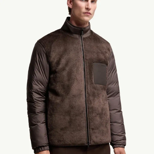 Livra Reversible Teddy Short Down Jacket