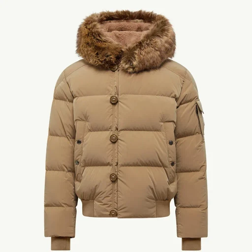 Luynes Hooded Short Down Jacket