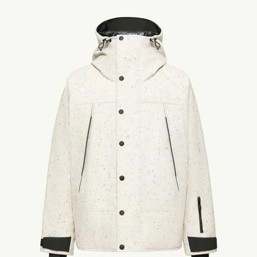 Marnaz Technical Wool Hooded Insulated Ski Jacket