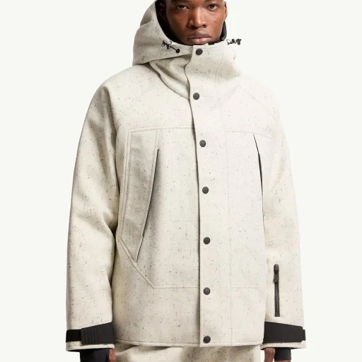 Marnaz Technical Wool Hooded Insulated Ski Jacket