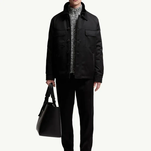 Malte Wool Down Shirt Jacket