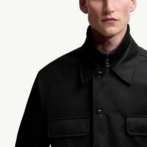Malte Wool Down Shirt Jacket