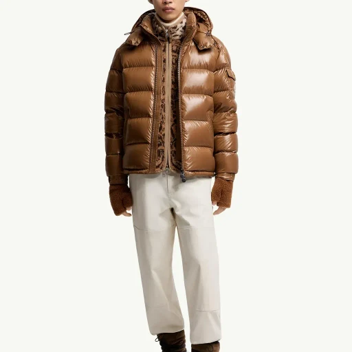 Moncler Maya Hooded Short Down Jacket