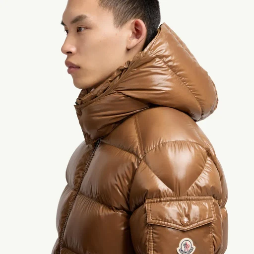 Moncler Maya Hooded Short Down Jacket