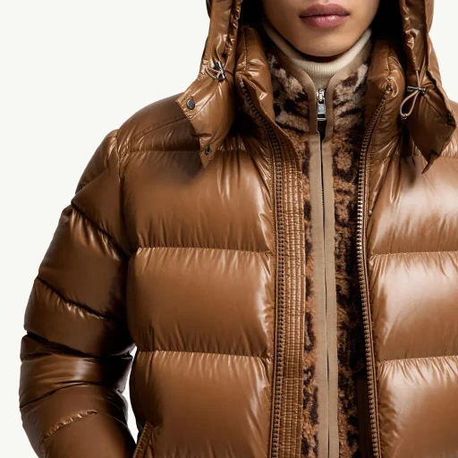 Moncler Maya Hooded Short Down Jacket