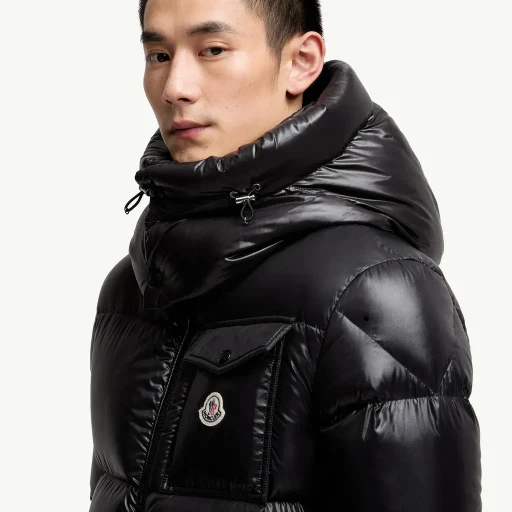 Montbeliard Hooded Short Down Jacket