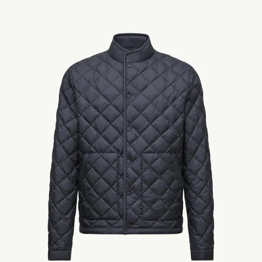 Oise Diamond-Quilted Short Down Jacket