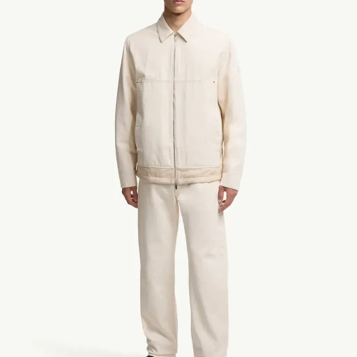 Ormoy Denim Down Shirt Jacket