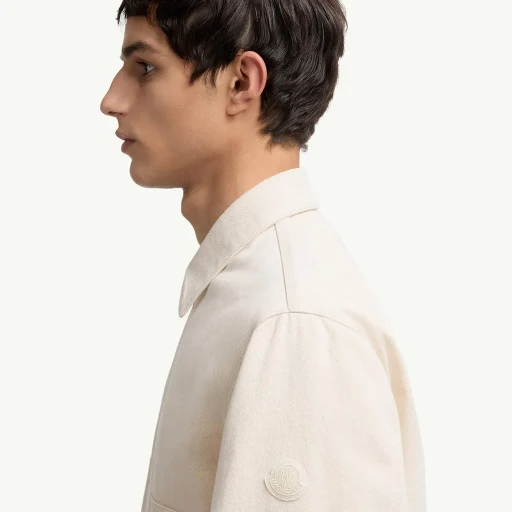 Ormoy Denim Down Shirt Jacket