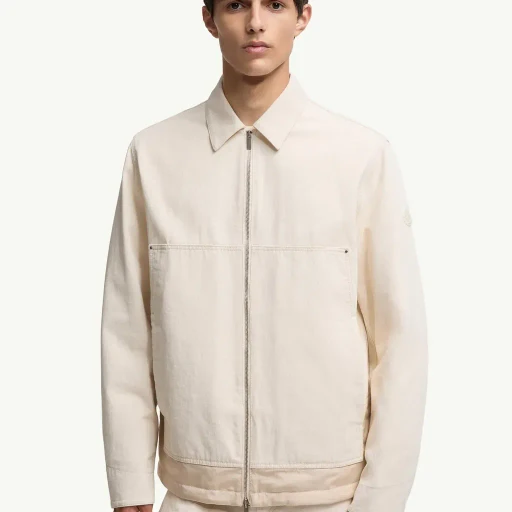 Ormoy Denim Down Shirt Jacket
