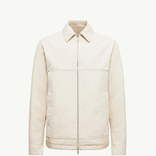 Ormoy Denim Down Shirt Jacket